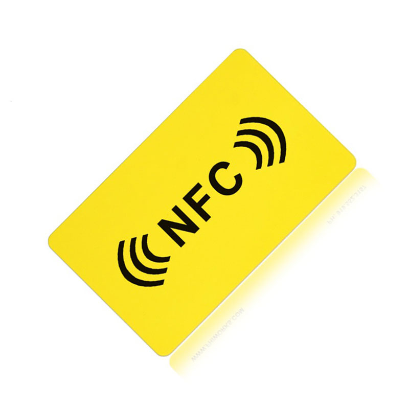 13.56MHZ ကြိမ်နှုန်း ပလပ်စတစ် RFID Nfc အဆက်အသွယ်မဲ့ ငွေပေးချေမှု လုံခြုံရေး nfc စမတ်ကတ်